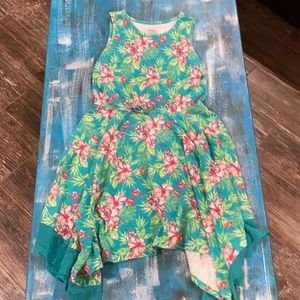 EUC Girls Large 10/12 Floral Dress